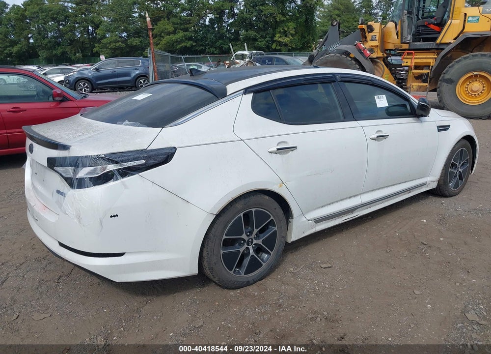 2011 KIA OPTIMA HYBRID EX VIN: KNAGM4ADXB5007987