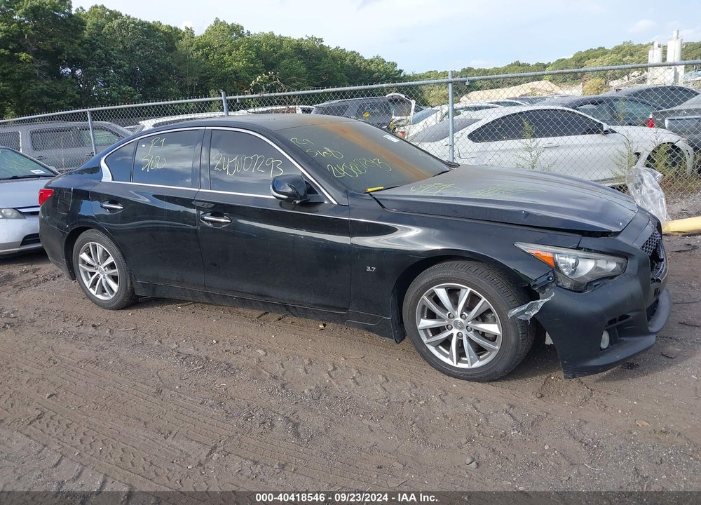 2015 INFINITI Q50 PREMIUM VIN: JN1BV7AR0FM393213