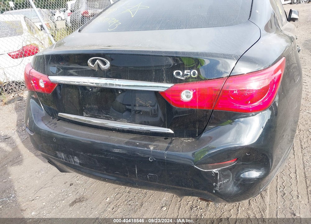 2015 INFINITI Q50 PREMIUM VIN: JN1BV7AR0FM393213