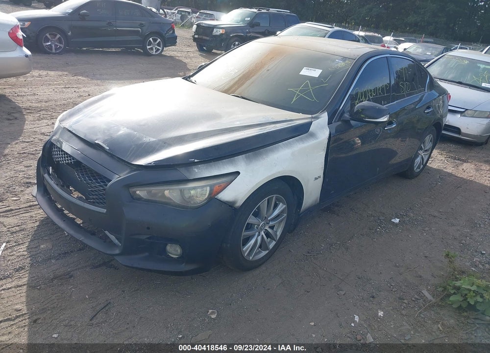 2015 INFINITI Q50 PREMIUM VIN: JN1BV7AR0FM393213