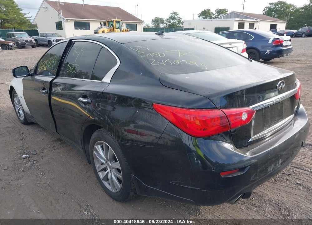 2015 INFINITI Q50 PREMIUM VIN: JN1BV7AR0FM393213