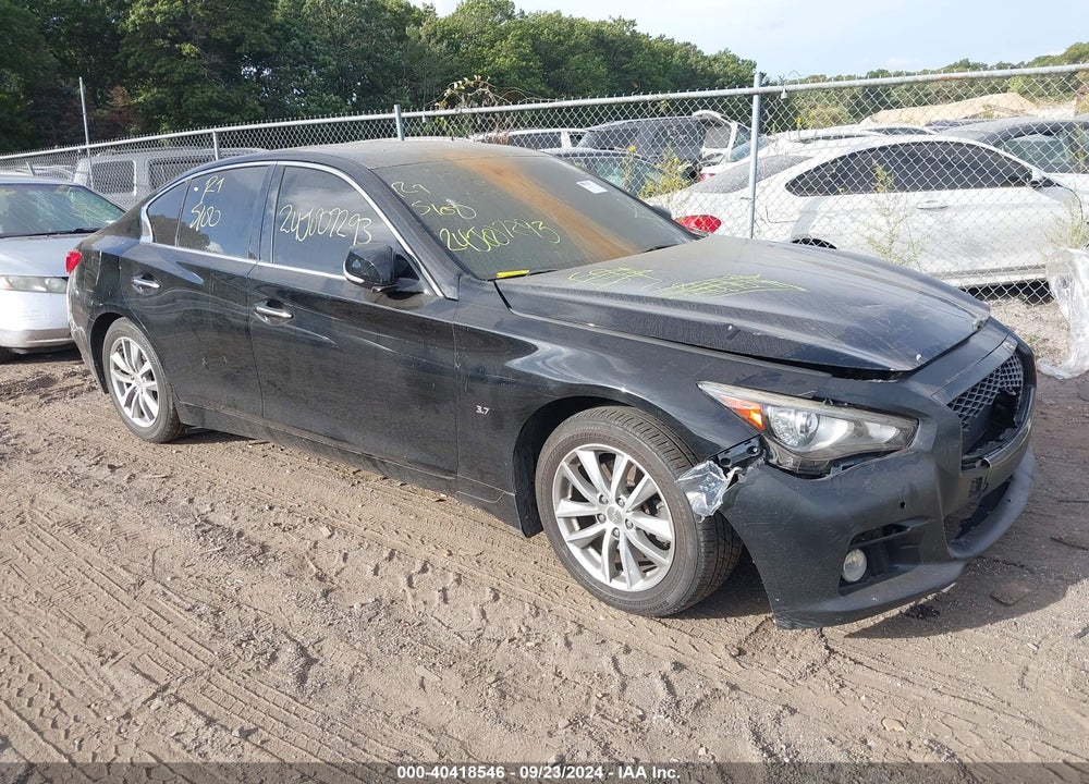 2015 INFINITI Q50 PREMIUM VIN: JN1BV7AR0FM393213