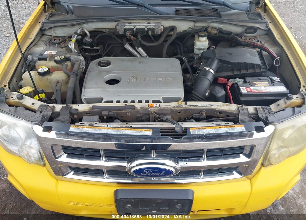 2010 FORD ESCAPE HYBRID VIN: 1FMCU4K30AKD35065