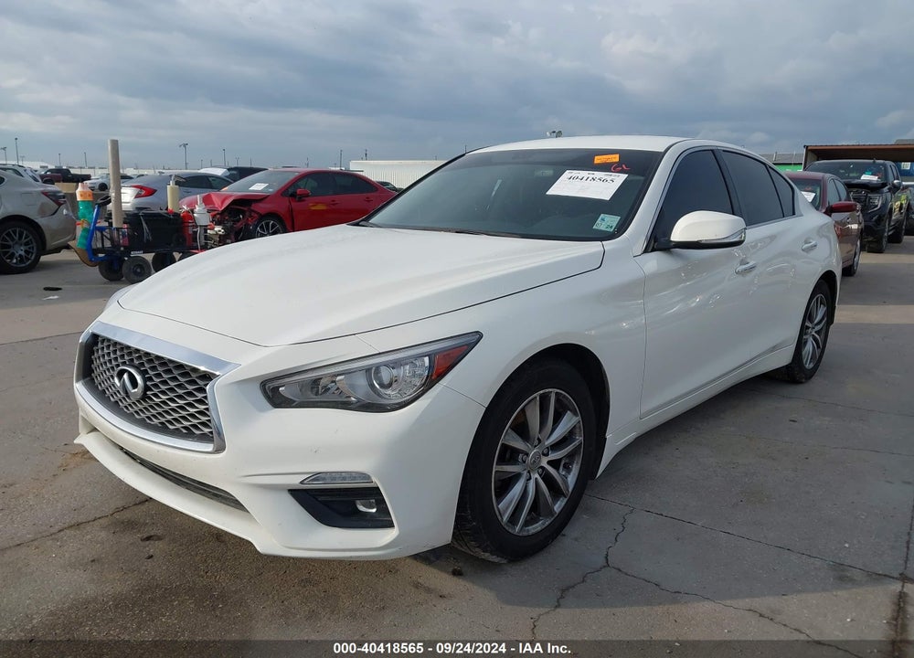 2021 INFINITI Q50 PURE AWD VIN: JN1EV7AR0MM752537