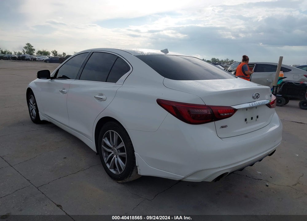 2021 INFINITI Q50 PURE AWD VIN: JN1EV7AR0MM752537