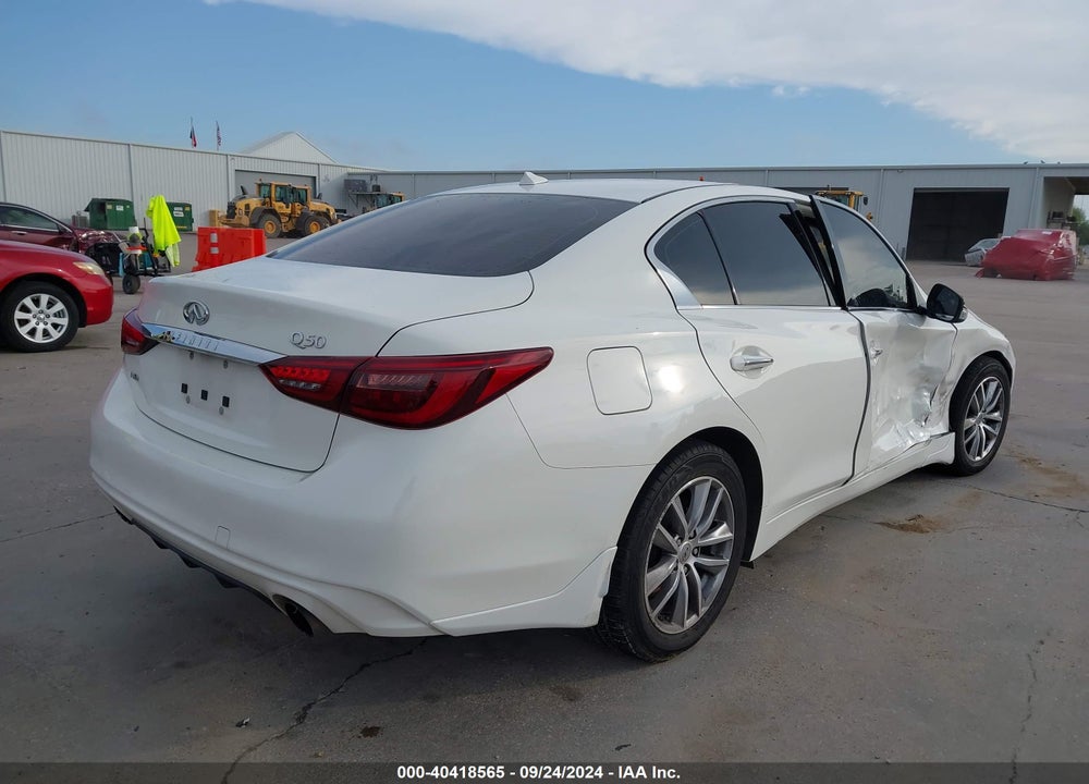 2021 INFINITI Q50 PURE AWD VIN: JN1EV7AR0MM752537