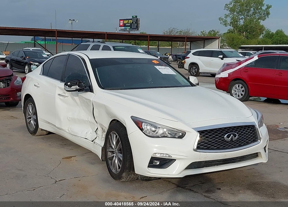 2021 INFINITI Q50 PURE AWD VIN: JN1EV7AR0MM752537