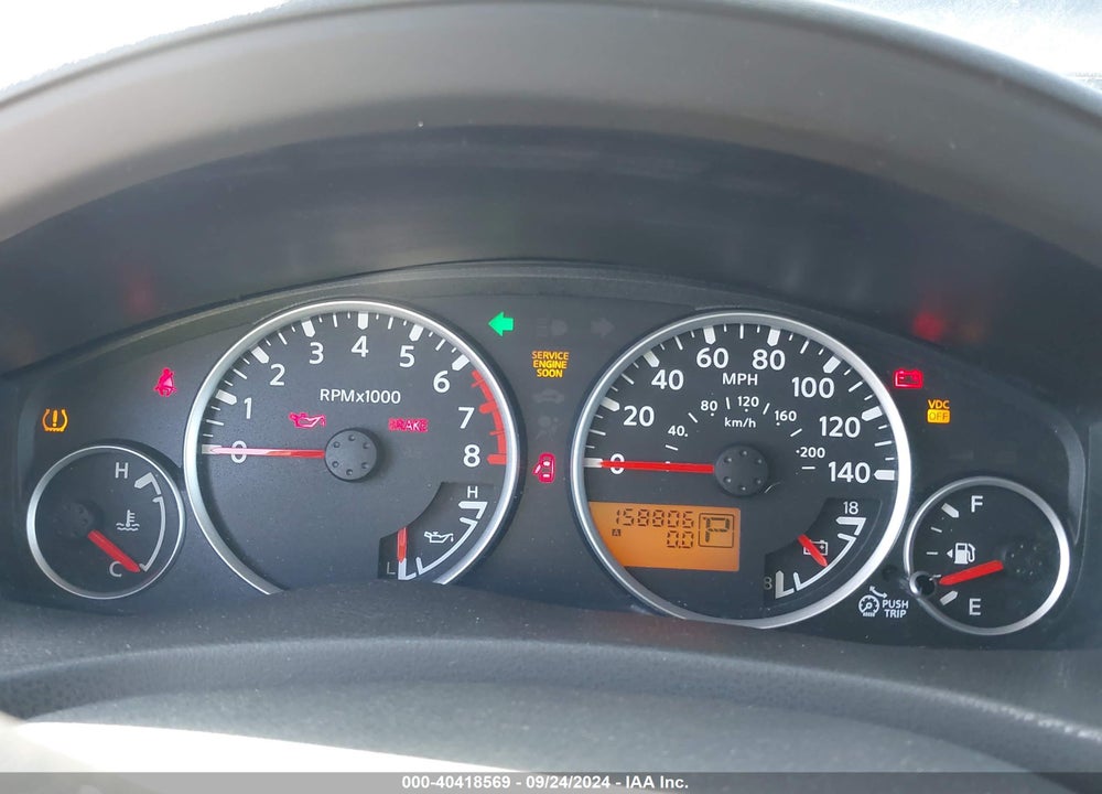 2007 NISSAN PATHFINDER LE VIN: 5N1AR18U77C601790