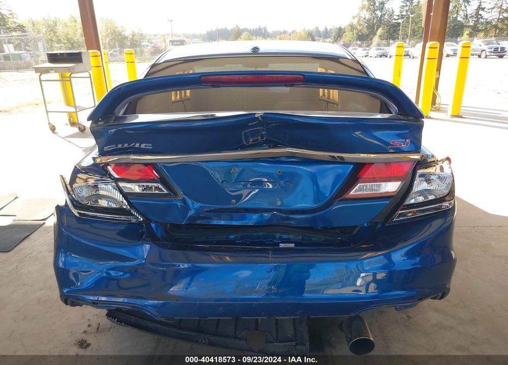 2013 HONDA CIVIC SI VIN: 2HGFB6E58DH705532