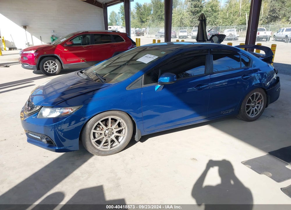 2013 HONDA CIVIC SI VIN: 2HGFB6E58DH705532
