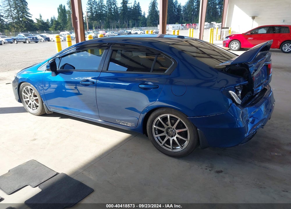 2013 HONDA CIVIC SI VIN: 2HGFB6E58DH705532