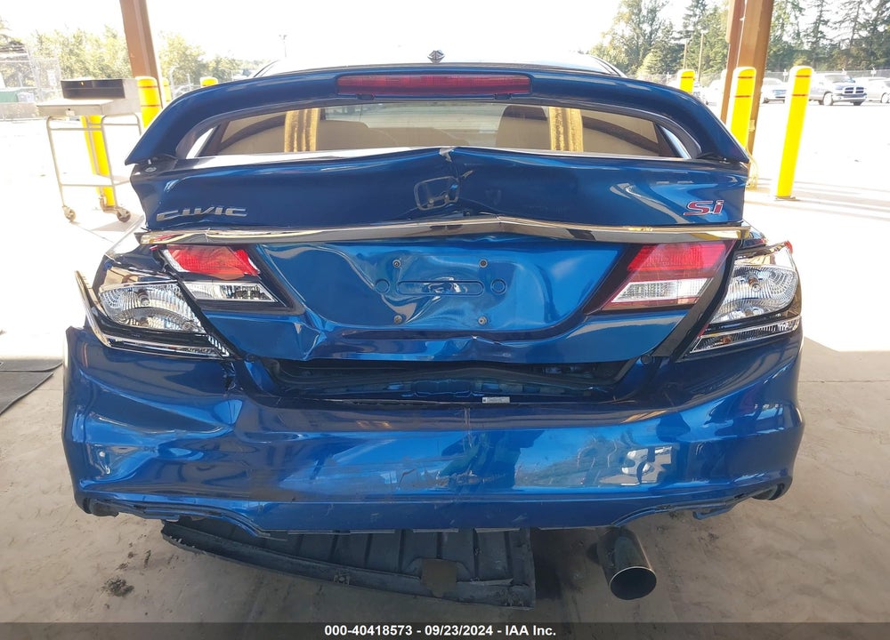 2013 HONDA CIVIC SI VIN: 2HGFB6E58DH705532