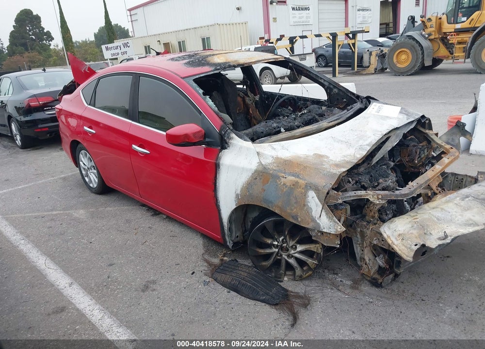 2018 NISSAN SENTRA SV VIN: 3N1AB7AP9JL618184