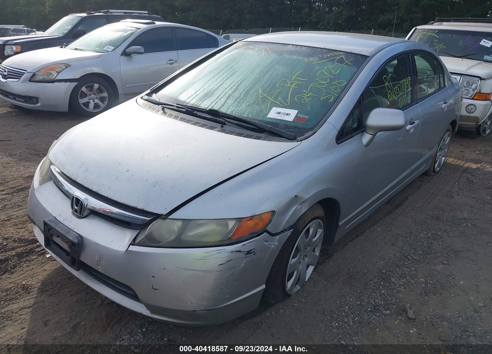 2008 HONDA CIVIC LX VIN: 2HGFA16568H350502