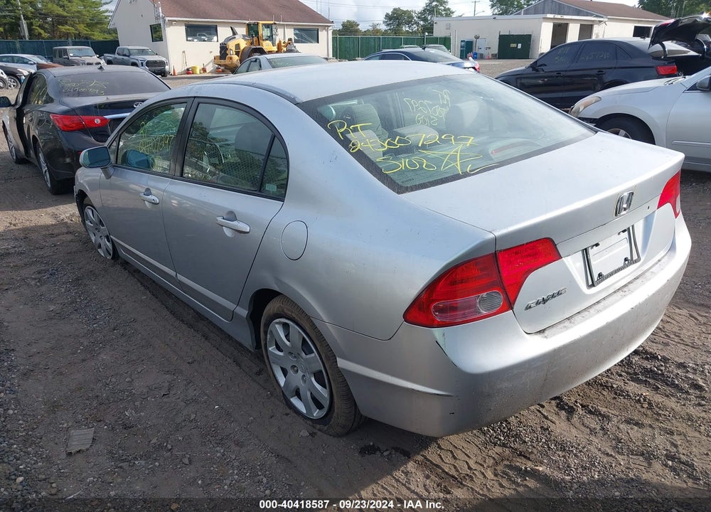 2008 HONDA CIVIC LX VIN: 2HGFA16568H350502