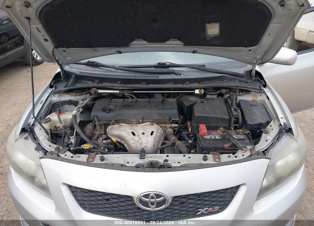 2009 TOYOTA COROLLA XRS VIN: 2T1BE40EX9C027593