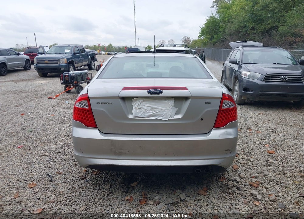 2010 FORD FUSION SE VIN: 3FAHP0HA5AR287046