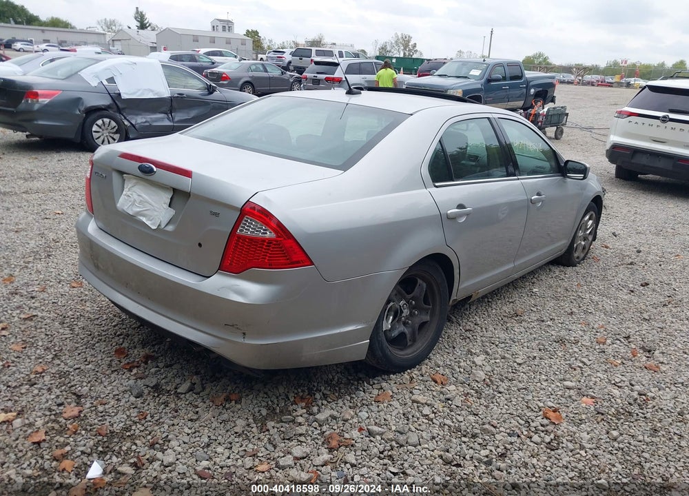 2010 FORD FUSION SE VIN: 3FAHP0HA5AR287046