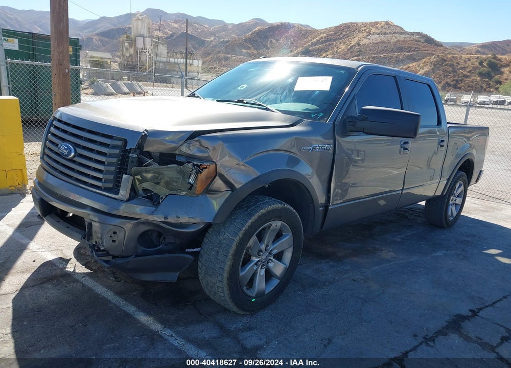 2011 FORD F-150 FX4 VIN: 1FTFW1EF8BFC05822