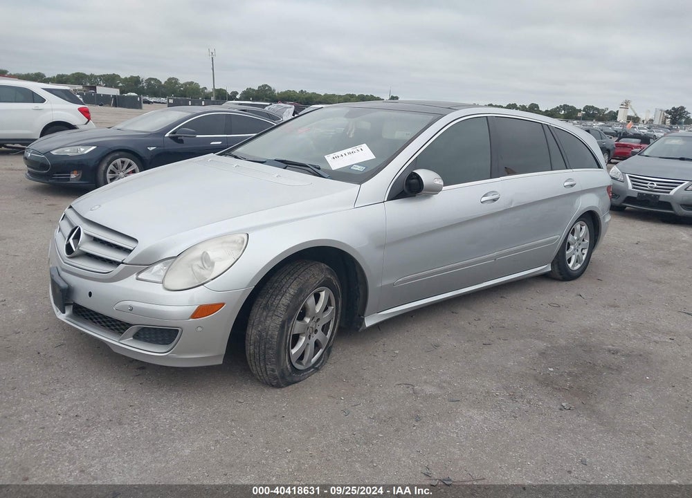 2007 MERCEDES-BENZ R 350 4MATIC VIN: 4JGCB65E97A057554