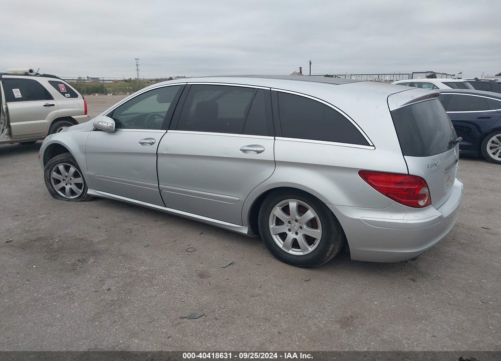 2007 MERCEDES-BENZ R 350 4MATIC VIN: 4JGCB65E97A057554