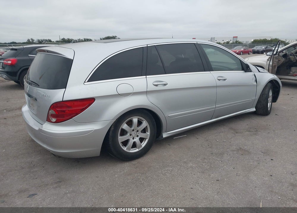 2007 MERCEDES-BENZ R 350 4MATIC VIN: 4JGCB65E97A057554