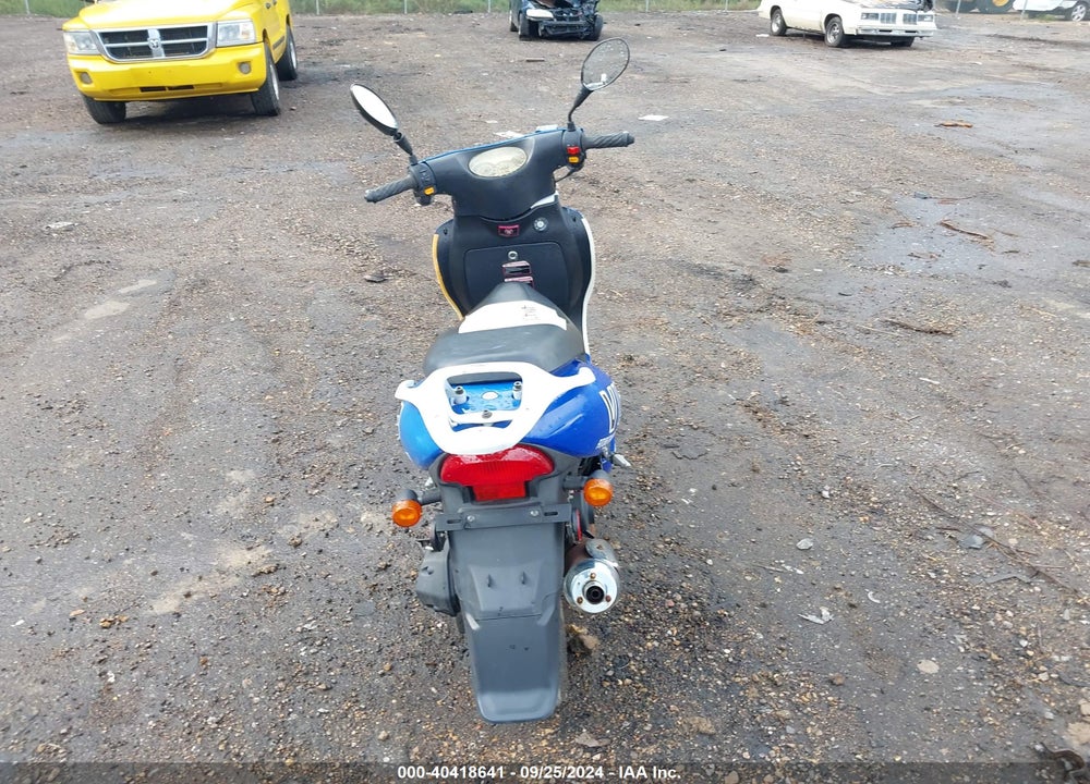 2009 BASHAN SCOOTER VIN: LHJTLB1F09BL05504