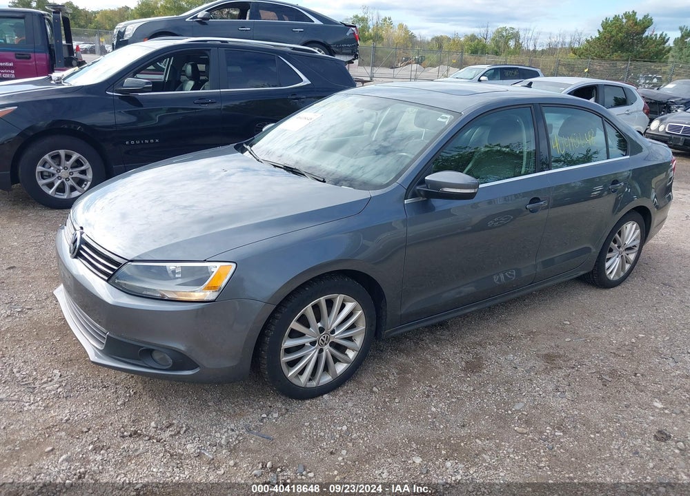 2014 VOLKSWAGEN JETTA 1.8T SEL VIN: 3VWL07AJ4EM374531