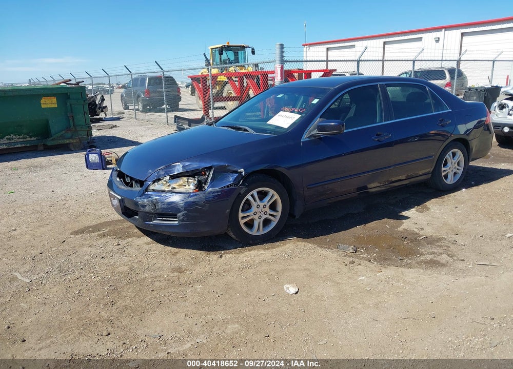 2007 HONDA ACCORD 2.4 SE VIN: JHMCM56307C005450