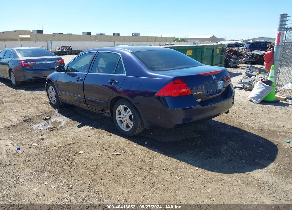 2007 HONDA ACCORD 2.4 SE VIN: JHMCM56307C005450