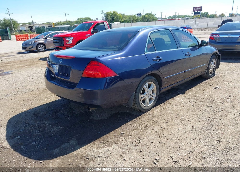 2007 HONDA ACCORD 2.4 SE VIN: JHMCM56307C005450