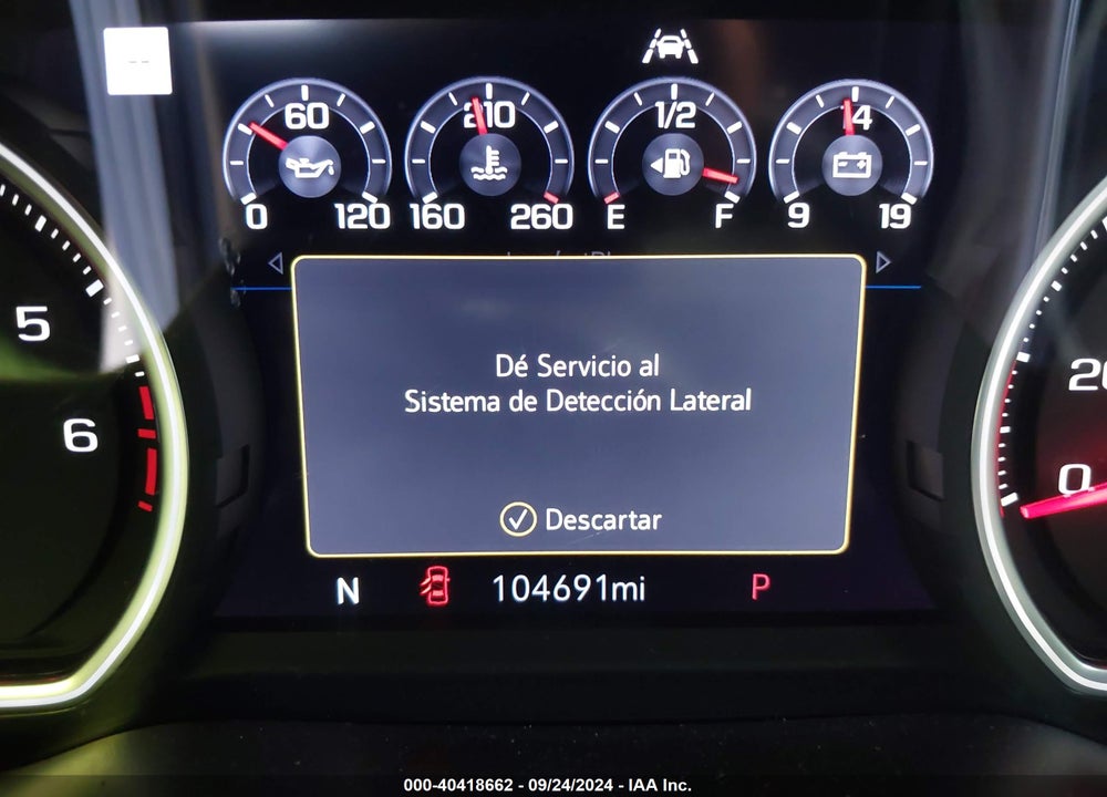 2019 CHEVROLET SILVERADO 1500 HIGH COUNTRY VIN: 1GCPWFED3KZ121602
