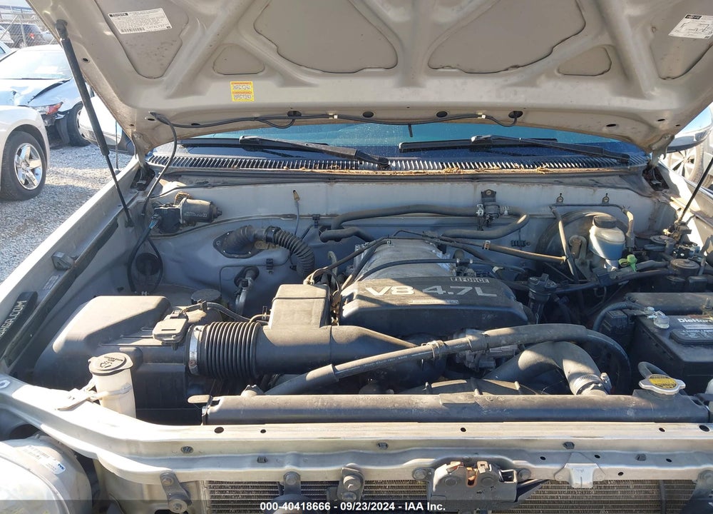 2001 TOYOTA TUNDRA SR5 V8 VIN: 5TBBT44181S184122