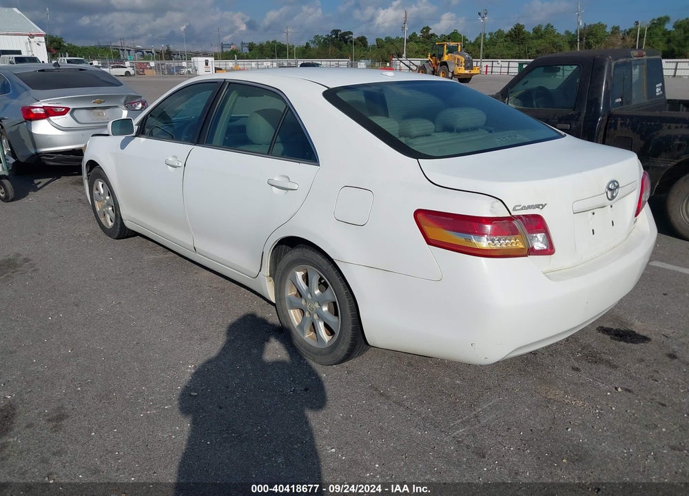 2011 TOYOTA CAMRY LE VIN: 4T4BF3EKXBR141397