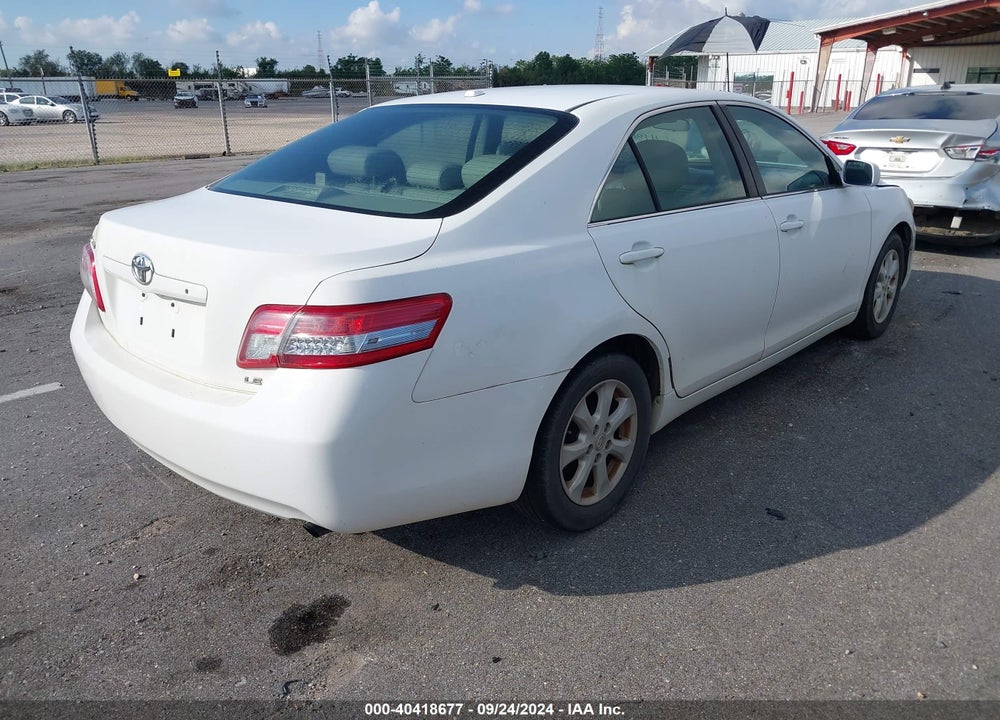 2011 TOYOTA CAMRY LE VIN: 4T4BF3EKXBR141397
