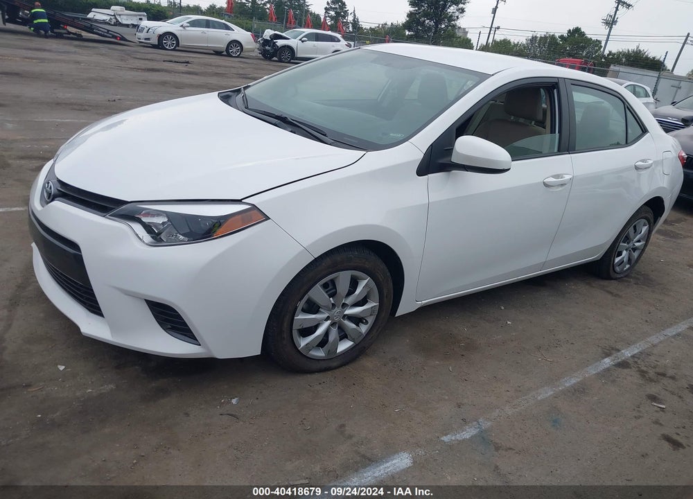 2015 TOYOTA COROLLA LE VIN: 2T1BURHE8FC263708
