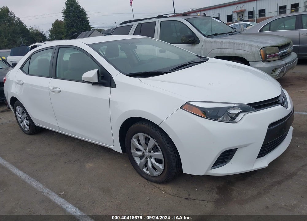 2015 TOYOTA COROLLA LE VIN: 2T1BURHE8FC263708