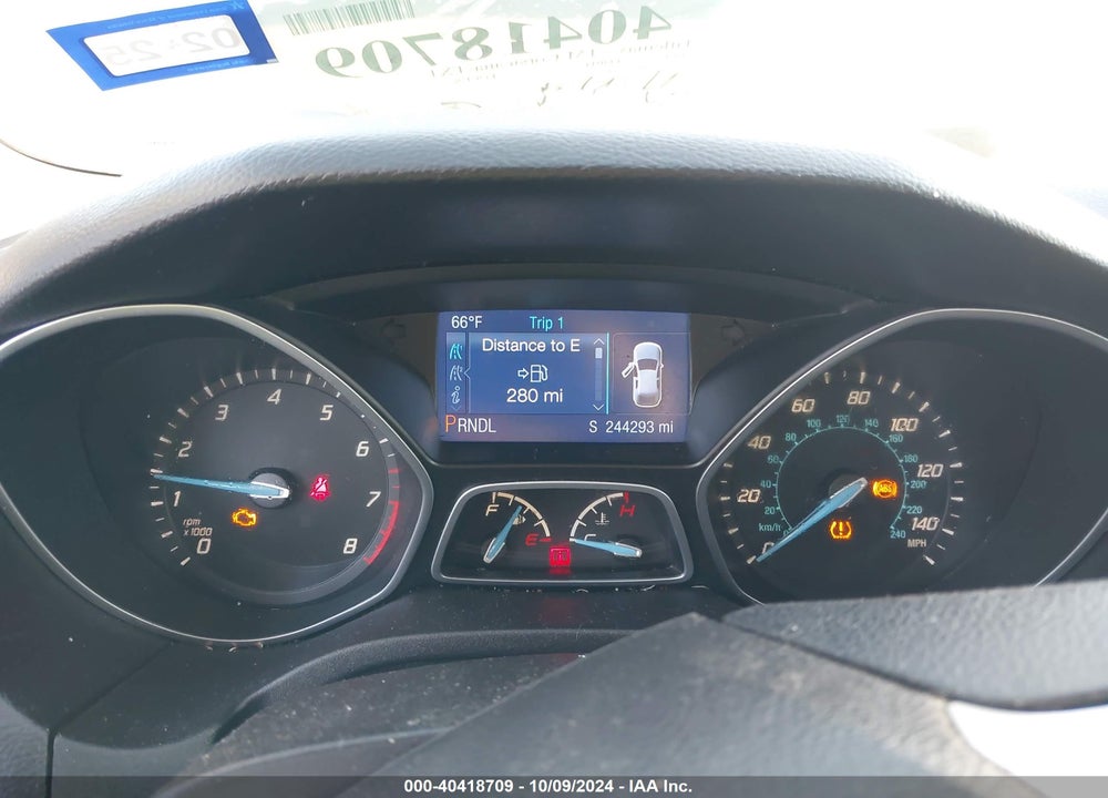 2014 FORD FOCUS S VIN: 1FADP3E26EL219453