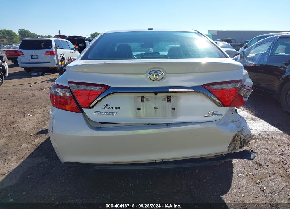 2016 TOYOTA CAMRY SE VIN: 4T1BF1FK7GU996966