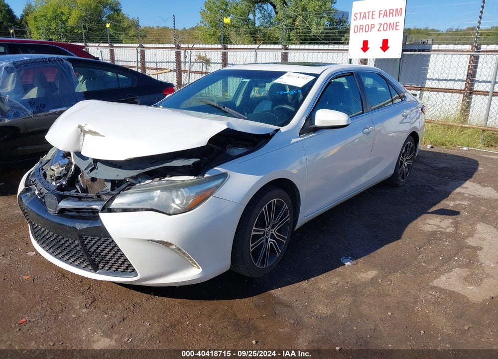 2016 TOYOTA CAMRY SE VIN: 4T1BF1FK7GU996966
