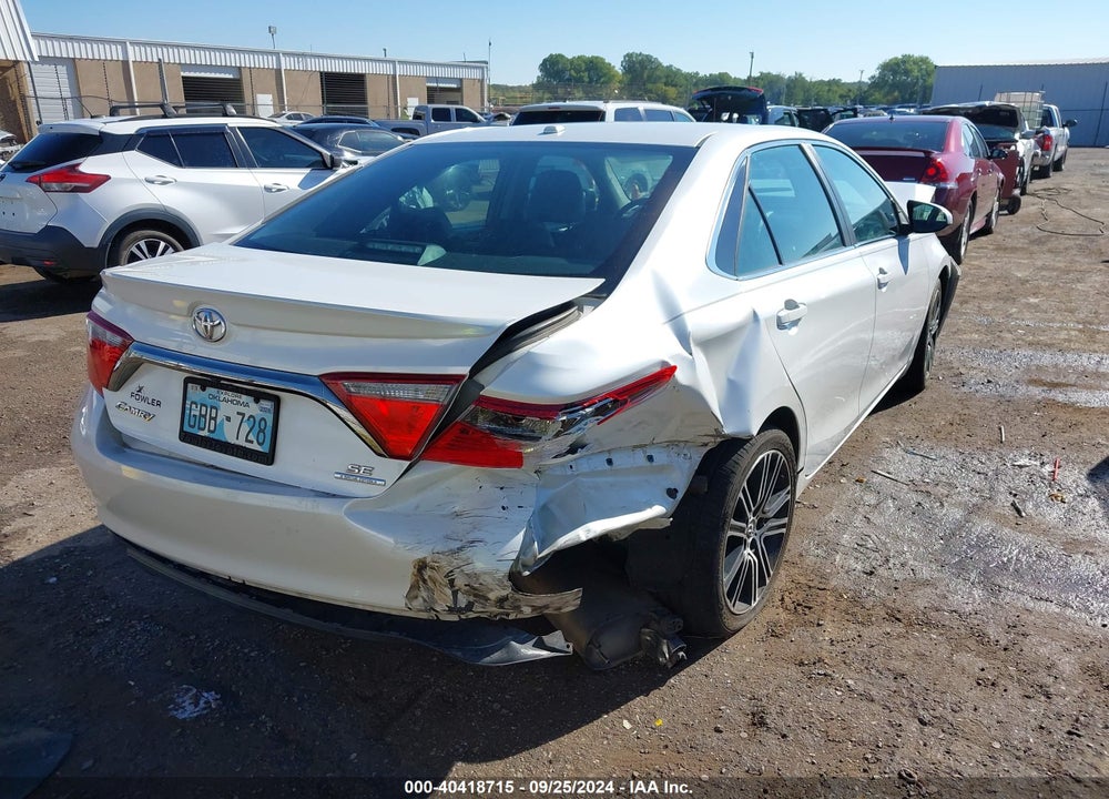 2016 TOYOTA CAMRY SE VIN: 4T1BF1FK7GU996966