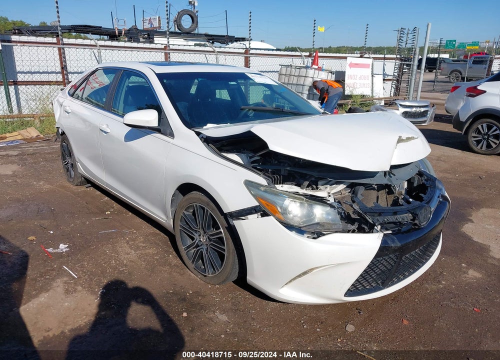 2016 TOYOTA CAMRY SE VIN: 4T1BF1FK7GU996966