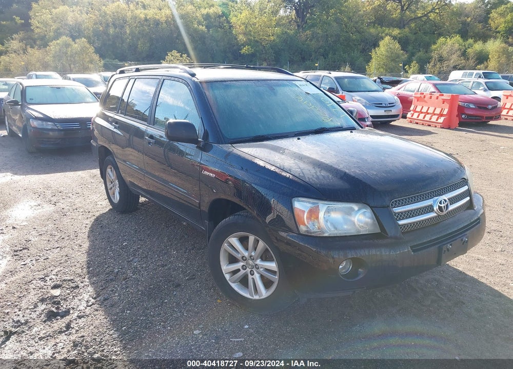 2006 TOYOTA HIGHLANDER HYBRID LIMITED V6 VIN: JTEEW21A760014862