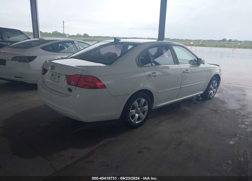 2010 KIA OPTIMA LX VIN: KNAGG4A88A5430284