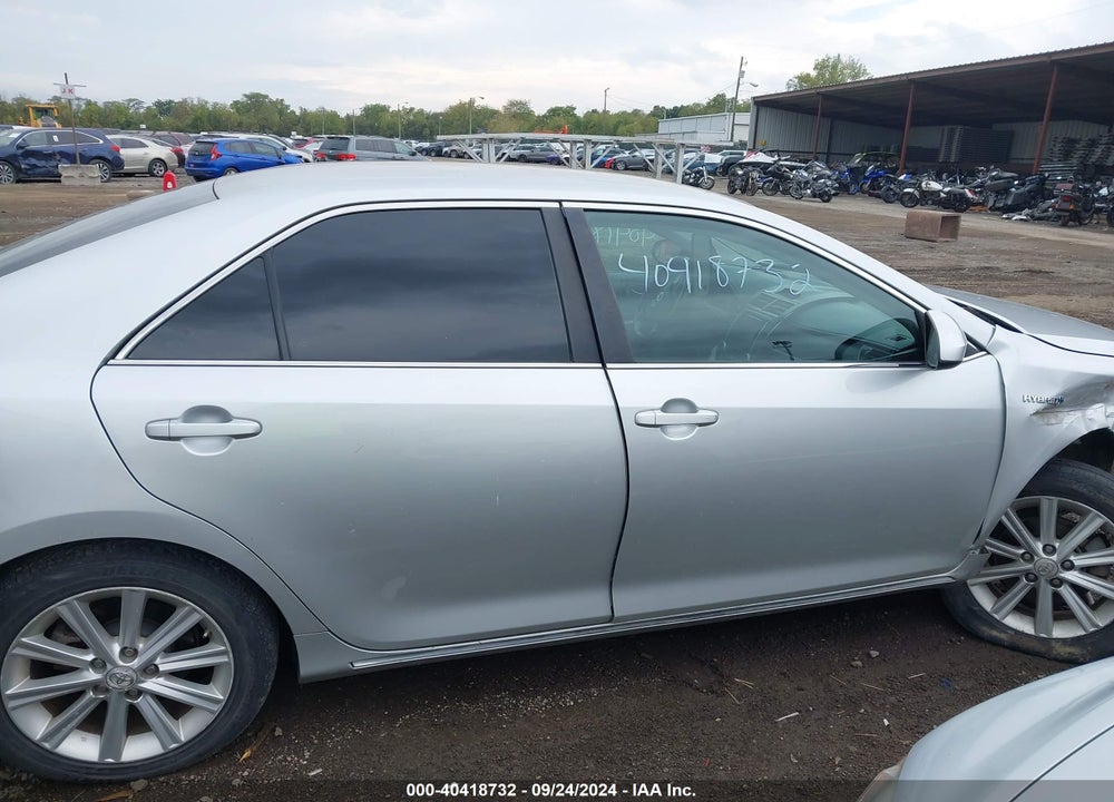 2012 TOYOTA CAMRY HYBRID XLE VIN: 4T1BD1FK1CU049597