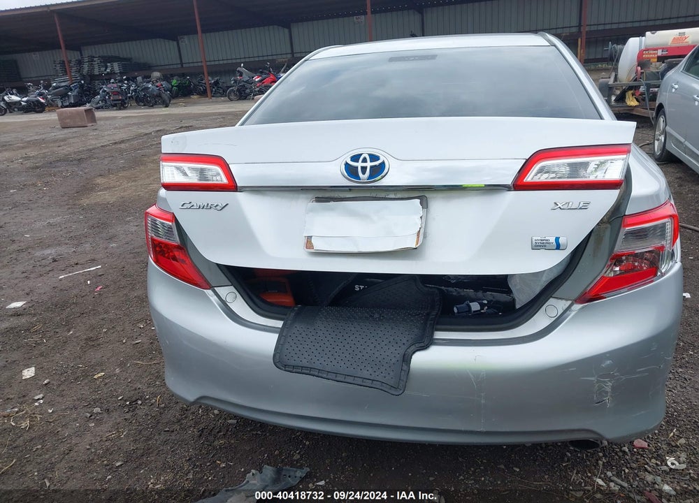 2012 TOYOTA CAMRY HYBRID XLE VIN: 4T1BD1FK1CU049597