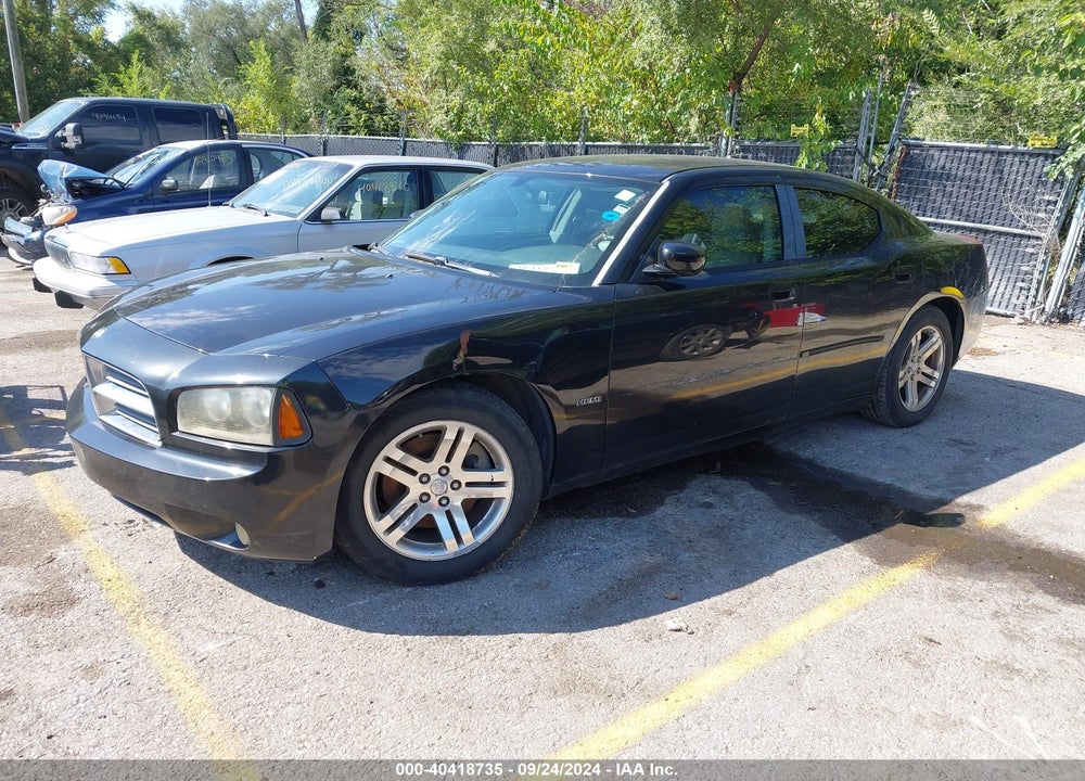 2006 DODGE CHARGER RT VIN: 2B3KA53H96H173137
