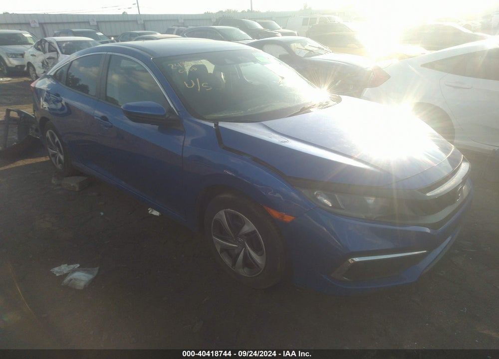 2019 HONDA CIVIC LX VIN: 19XFC2F67KE040420