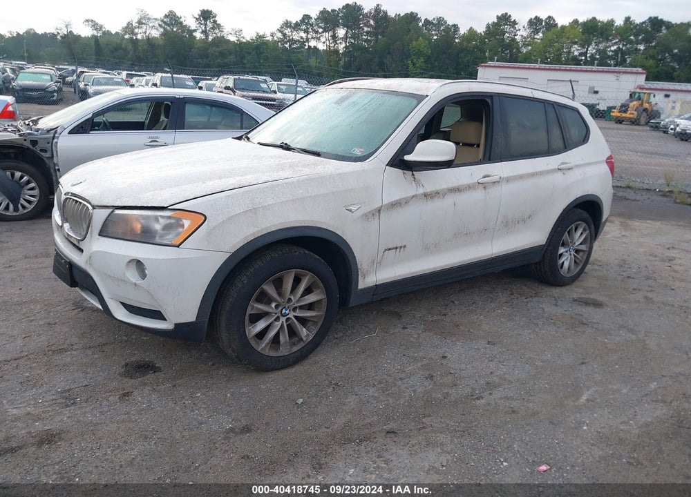 2013 BMW X3 XDRIVE28I VIN: 5UXWX9C52D0A20825