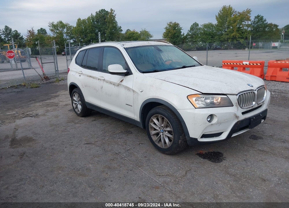 2013 BMW X3 XDRIVE28I VIN: 5UXWX9C52D0A20825